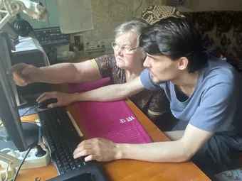 Цифровые волонтёры помогают Дине Шалашовой не потеряться в мире технологий и осуществлять мечты